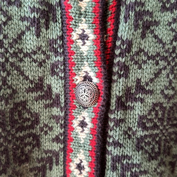 LL Bean Celtic Cotton Sweater - Picture 3 of 4
